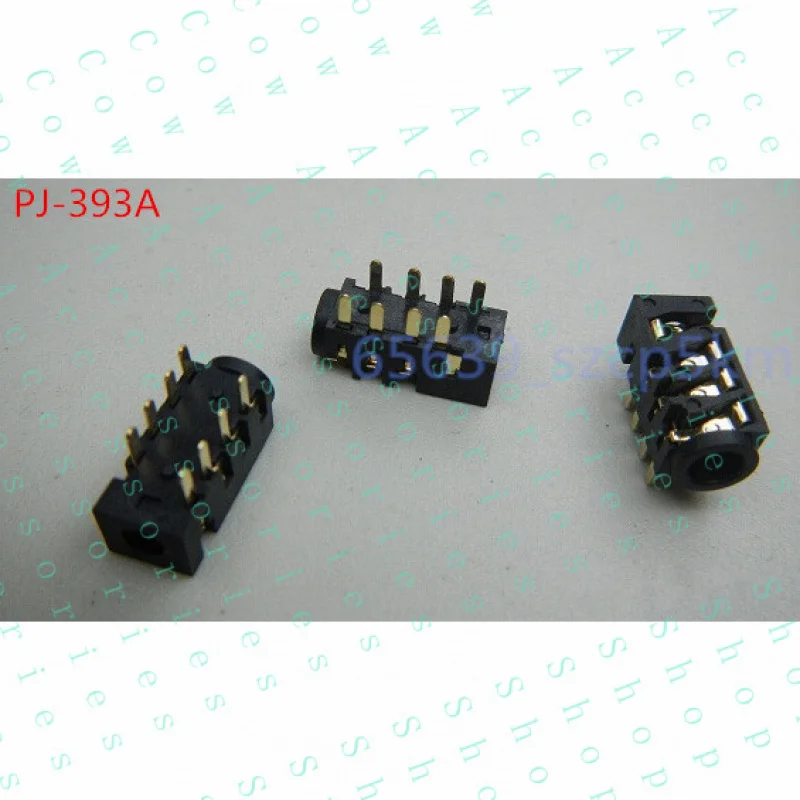 PP+ 20Pcs 3.5mm Female Audio Connector 8 Pin SMT SMD Stereo Headphone Jack PJ-393A