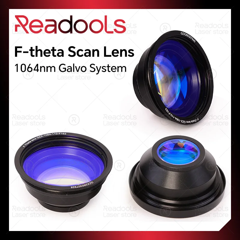 

F-theta Scan Lens 1064nm Fiber Laser Field Lens M85 70x70 F100 110x110 F160 220x220 F330 for Laser Marking Machine