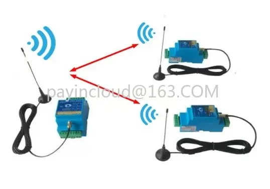 Switch Quantity Wireless Transmission Module Remote Control Relay Output Water Pump Float     LC202