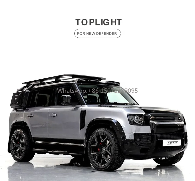 

Car Upgrade Exterior Parts Top Light Front Roof Lamp Light Pod with Four Lights for New Defender 2020+