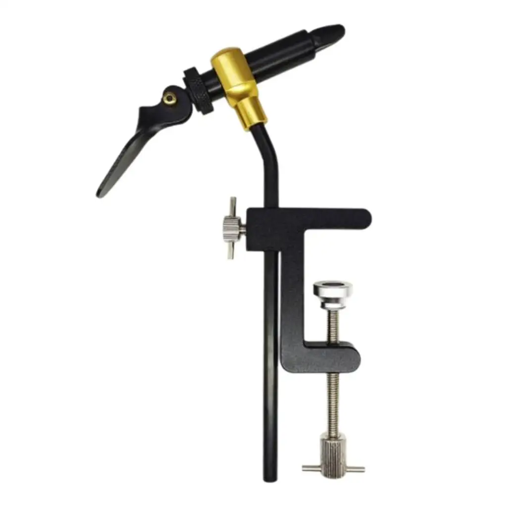 

Вращающиеся тиски для вязания мушек и изготовления приманок, универсальные рыболовные инструменты с поворотом на 360 градусов и закаленными стальными губками