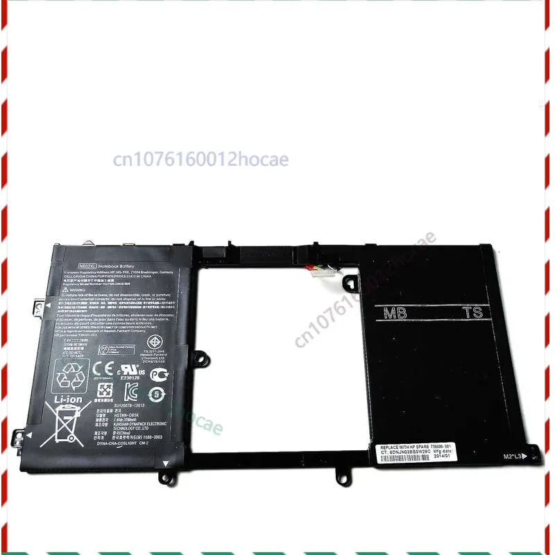 

Оригинальный аккумулятор HSTNN-YB5K NB02 722232-005 726241 -851 NB02XL для HP TPN-Q128 11-h000 11-h100 x2 ПК