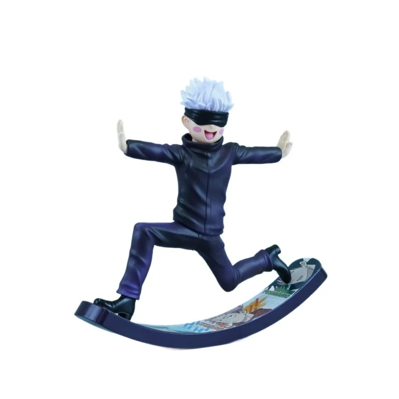 ​ ​ 16.5 سنتيمتر Jujutsu Kaisen Gojo Satoru GK تمثال أنيمي الشكل سيارة سطح المكتب الديكور تحصيل هدية لمحبي ​