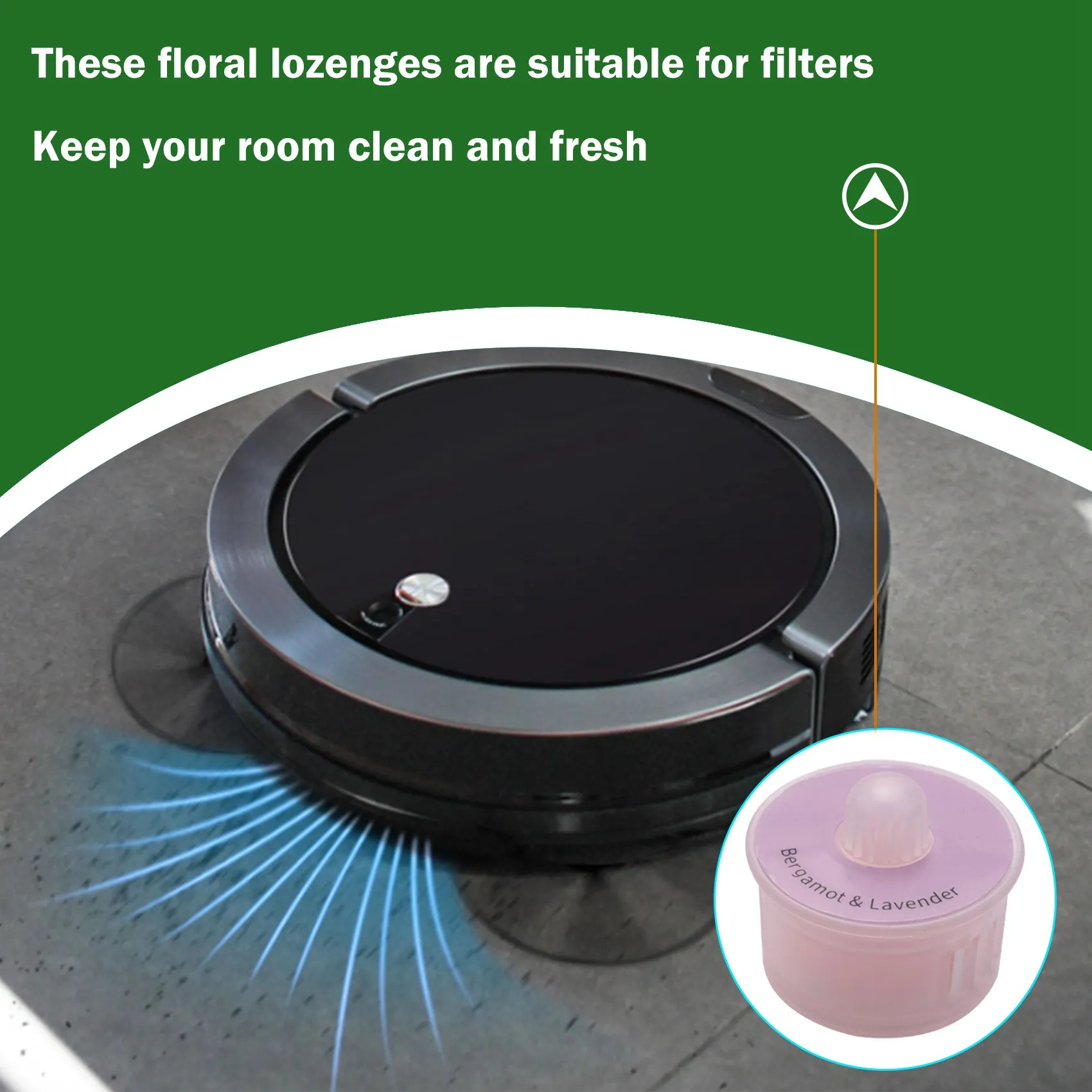 

A35R 10 шт. сменные капсулы для освежителя воздуха для Ecovacs Deebot T9, T9 MAX T9 Power T9 AIVI аксессуары
