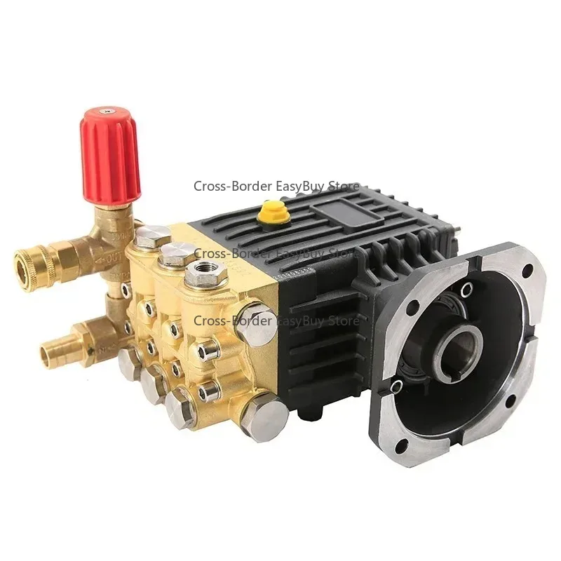 Brass Triplex Plunger Pump for High-Pressure Washer: 100-300bar, 15-18LPM (Fits Electric/Gasol-ine/Die-sel Engines)