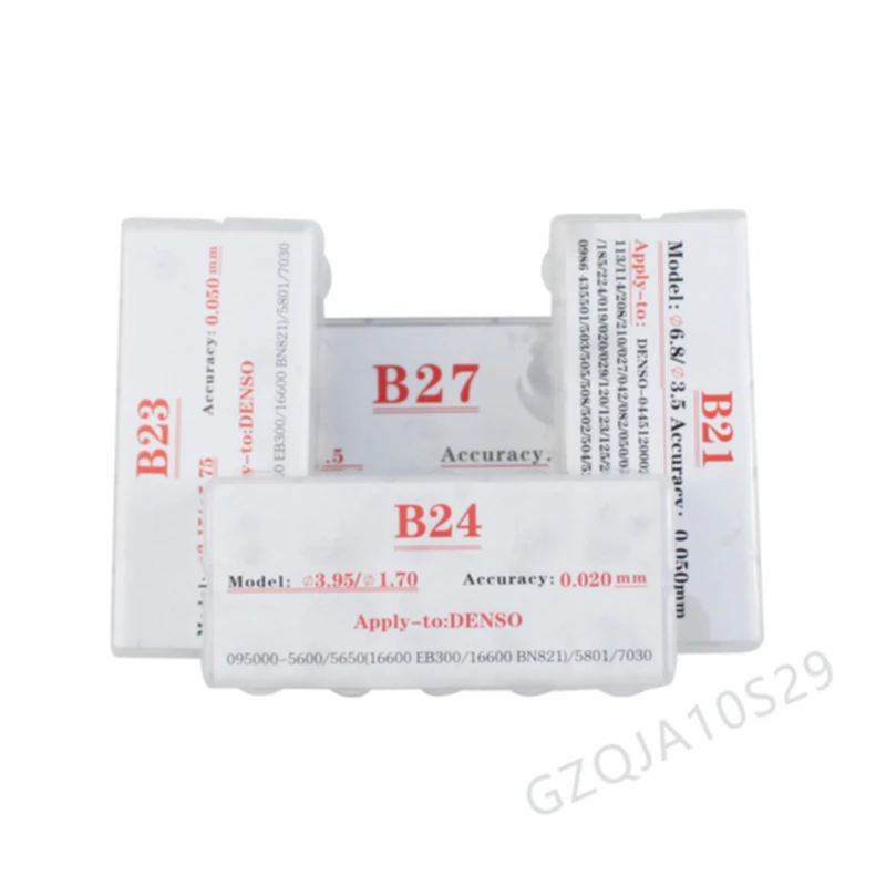 B11 B12 B13 B14 B16 B21 Injector adjustment Shim Washers B22 B23 B24 B25 B26 B27 B31 B42 adjusting Shims Gasket washer