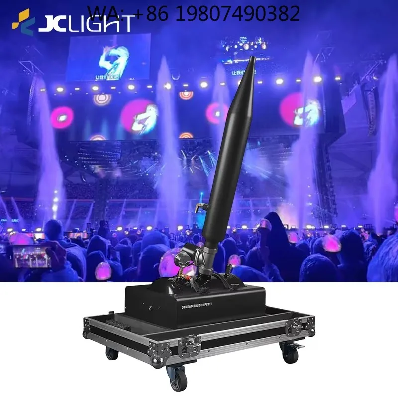 Super Large Flow Water Ribbon Confetti Cannon Powerful Blower for Stage Festival Live Event Atmosphere Decoration Device