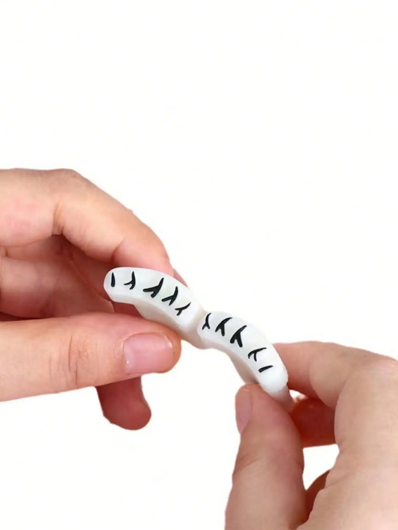 ختم الرموش السفلية ، الرموش الصناعية ، تقليد الرموش الاصطناعية الحقيقية ، ختم بطانة العين ، زوج واحد #4