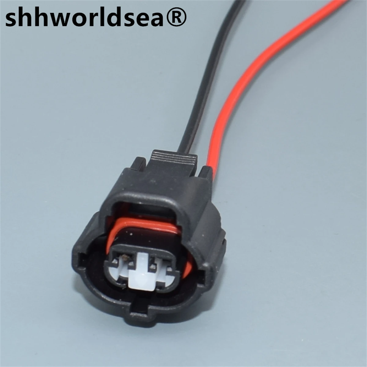 

shhworldsea 1pcs 2 Hole 2.2mm 90980-11025 7283-7929 Car Plastic Housing Sealed Plug Auto Water Jet Motor Wiring Harness Socket