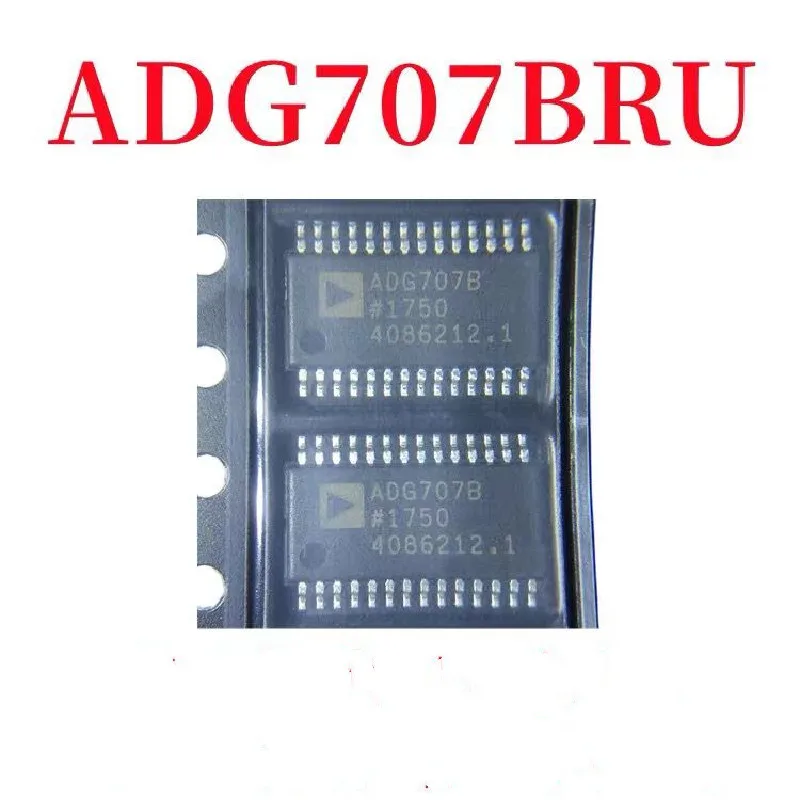 1PCS ADG707BRUZ ADG707BRU ADG707B ADG707 TSSOP28 Dual power analog switch and multiplexer