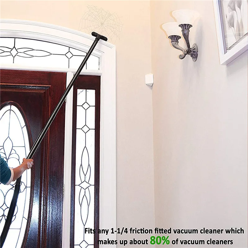 A44T 9Pcs 1.25 Inch Vacuum Accessories And Attachments Extension Wands For Shop Vac Extension Wand Attachment Vacuum Pipe