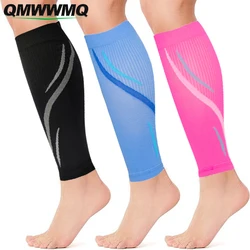 1 Paar Compressiemouwen Voor Mannen En Vrouwen (20-30Mmhg)-Beencompressiemouw Voor Hardlopen, Fietsen, Ondersteuning Voor Scheenbeenspalken