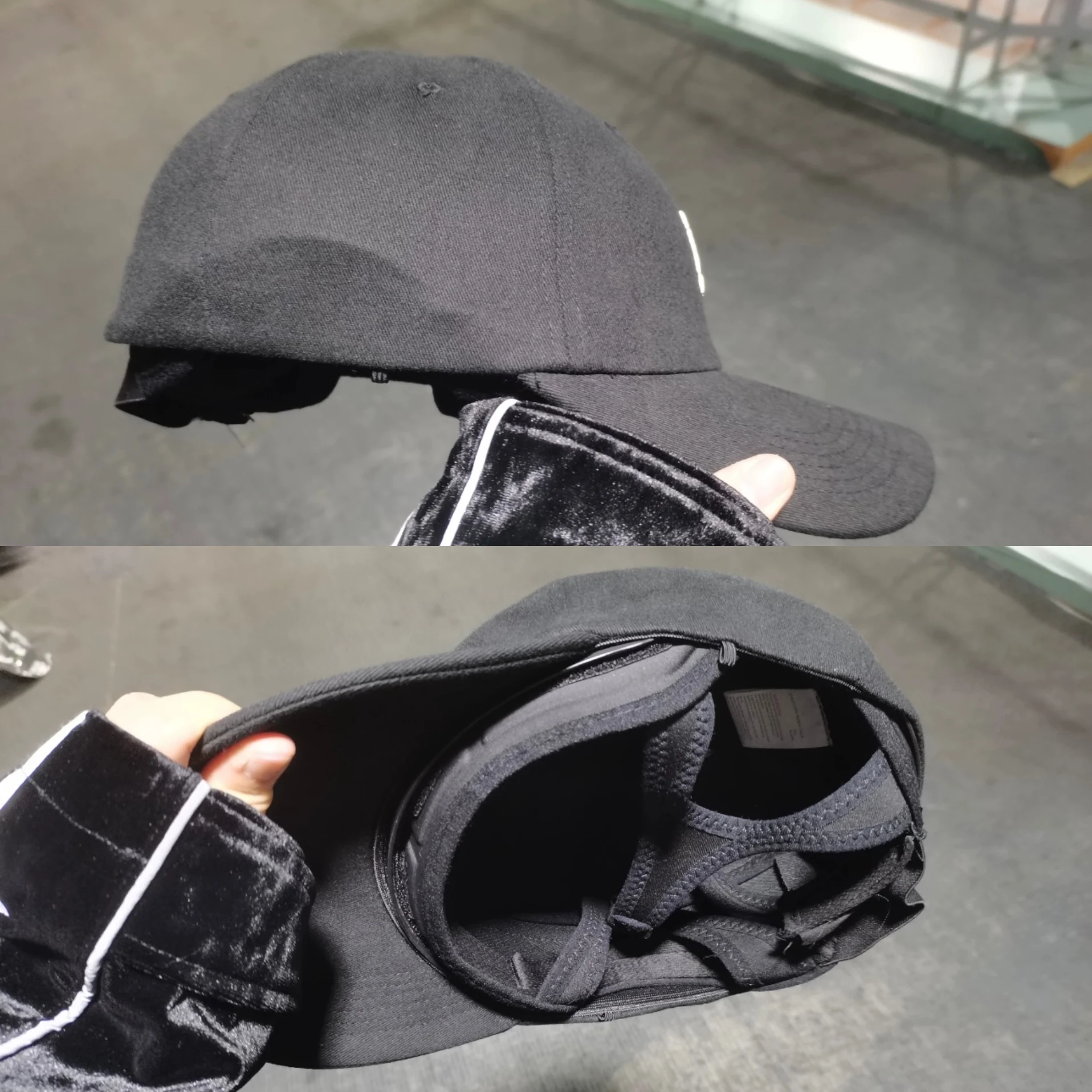 snowboarding-helmet-cover-compatible-unisex-baseball-cap-duckbill-hat-outdoor-winter-sports-headwear-not-support-helmet-compa