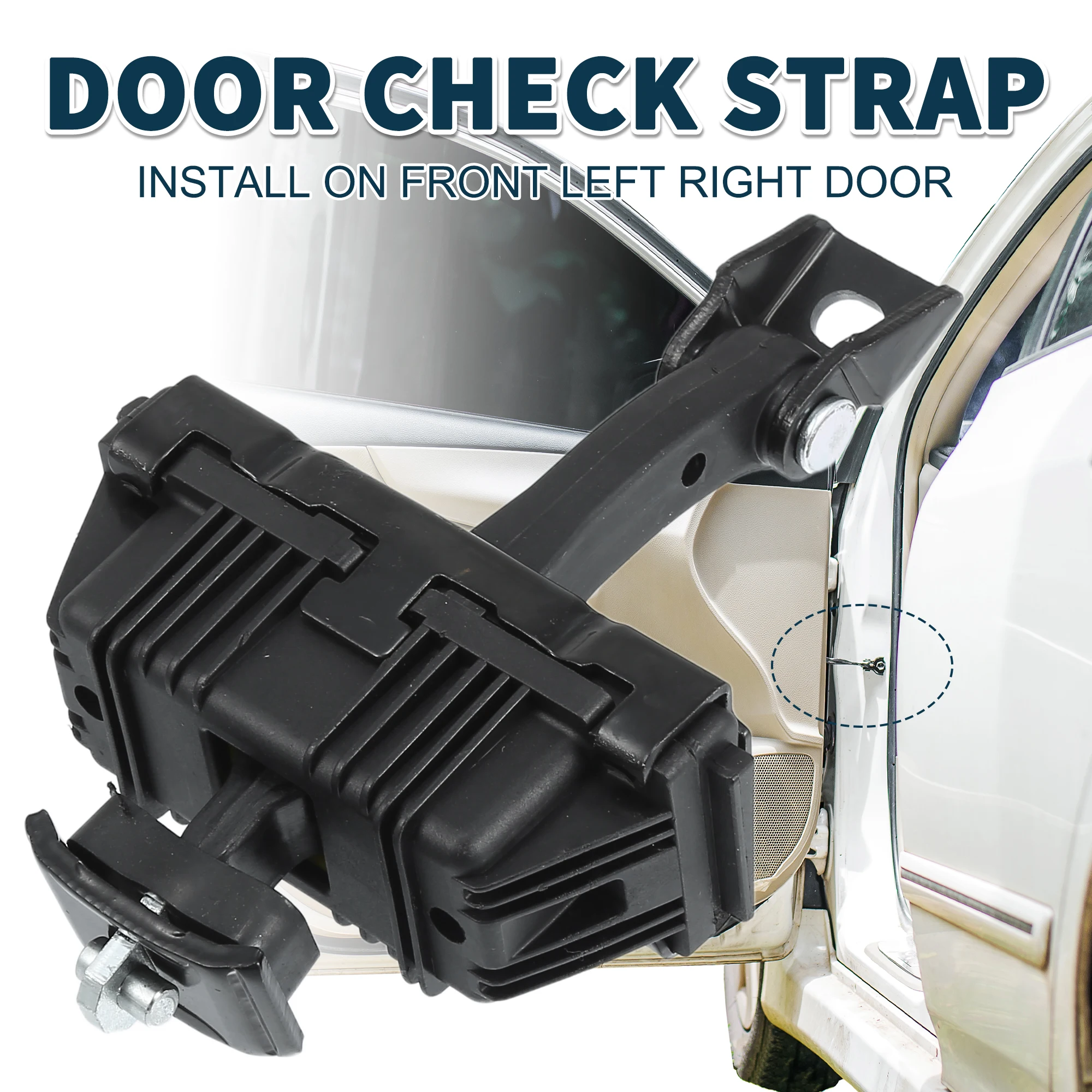 

UXCELL ограничитель ремня для проверки двери для BMW 3 Cabrio E93 передний левый и правый обратный кронштейн для двери, стопор для проверки двери в сборе