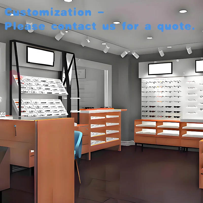 

custom.ONI Shopfitting+Eyewear Store Display Rack - Multi - Layer Open Type - Zone Display of Frames - Facilitate Merchandise Di