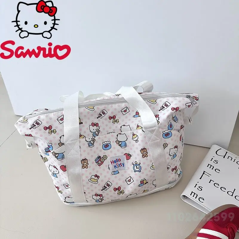  New Women's Travel Bag Fashionable High Quality Moving Luggage Bag Cartoon Large Capacity Multi Functional Storage Bag