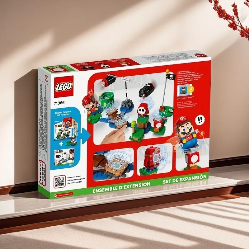 LEGO Super Mario71366 zestaw rozszerzający katapultę, odpowiedni jako prezent dla dzieci w wieku od 7 lat