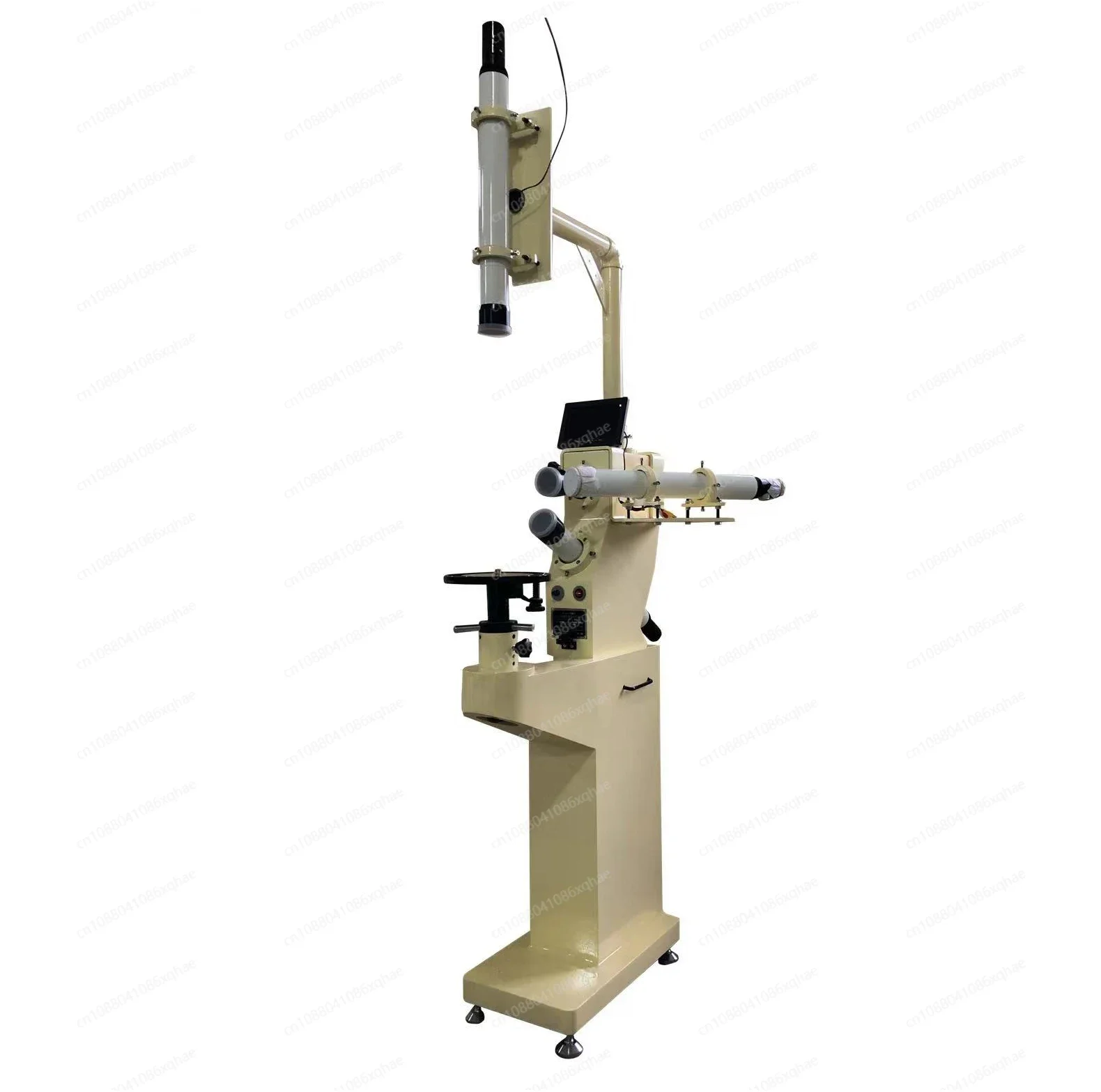 Two-tube floor type calibration table multi-use corrector with upper jacking tube calibrator  collimator for total station