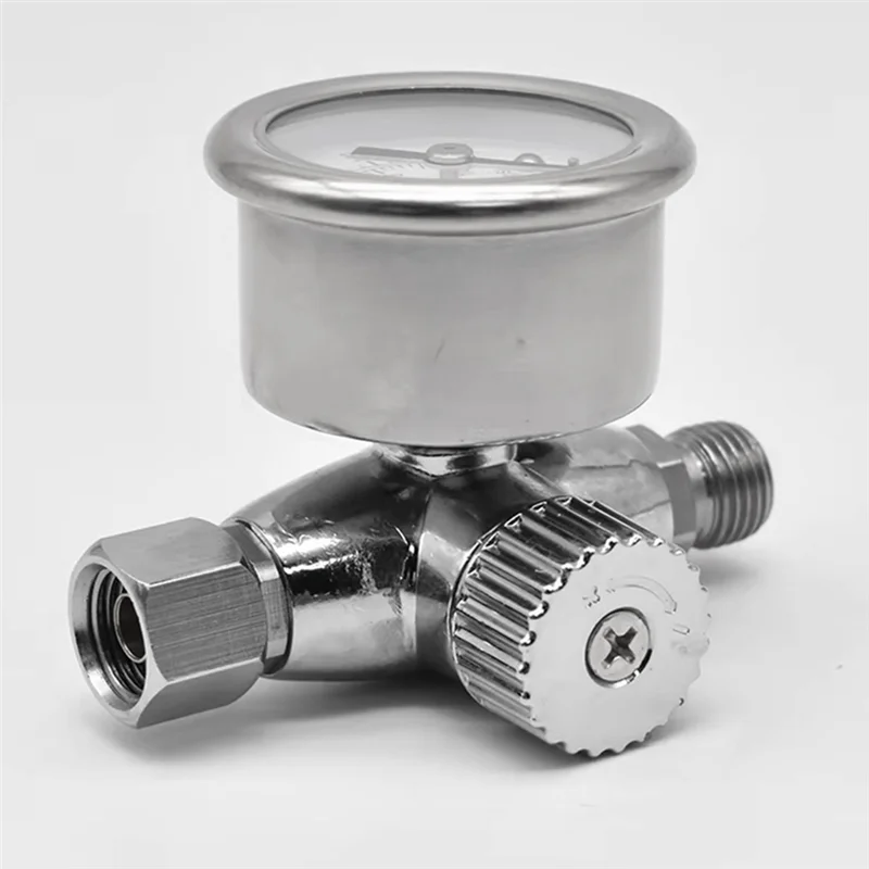 Pressure Regulator Pressure Gauge Premium Spray Tools Air Regulator With Gauge Replacement 1/4 Inch Air Inlet Regulator-A21R