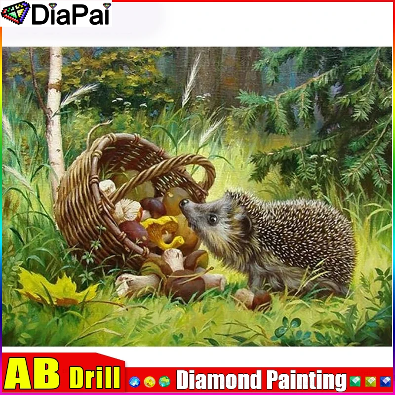 DIAPAI AB 5D Diy Diamond Painting Cross Stitch 