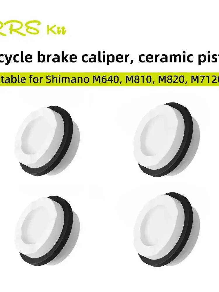 AliExpress Rrskit Ceramics Piston For Shimano Mountain Bike Brakes M6120/M7120/M8020/M8120/M9120/Saint M820 Bicycle Brake Pistons Seals