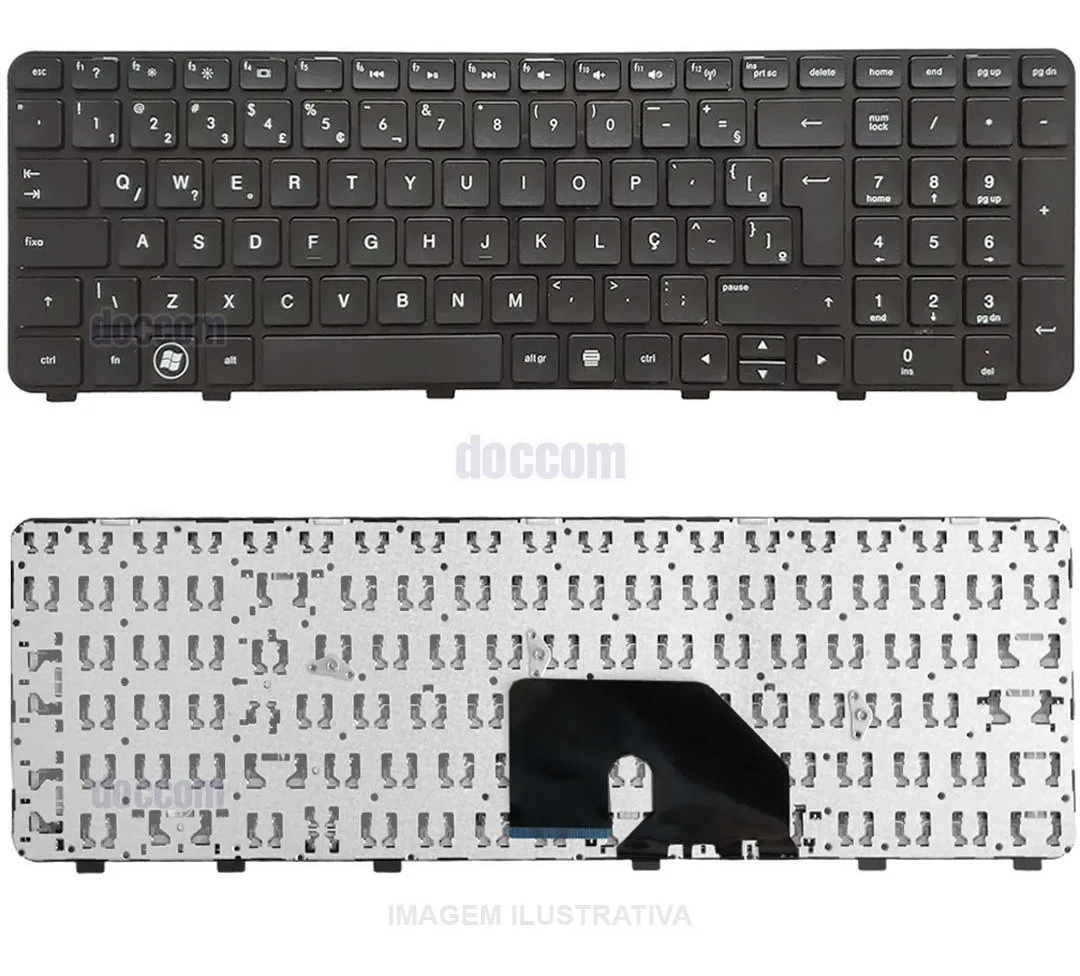 HP Pavilion Dv6-6100ax Dv6-6100ee Dv6-6100ee Dv6-6100ei Dv6-6c42tx Compatible Notebook Keyboard