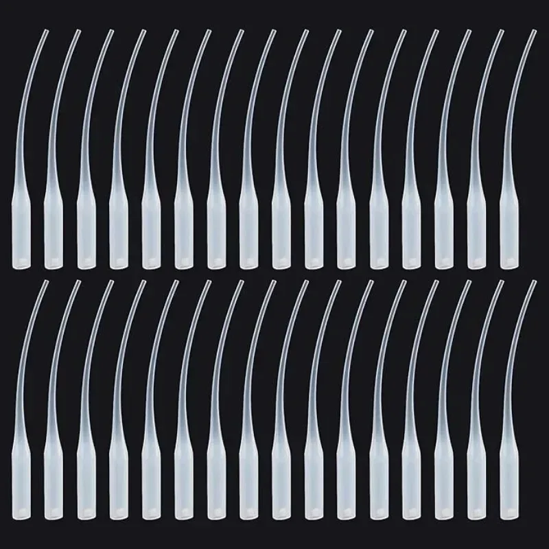 50-400pcs Glue Tips,  Plastic Glue Micro-Tips Glue Extender Precision CA Glue Applicator for Arts Crafts Hobby Projects Guitar