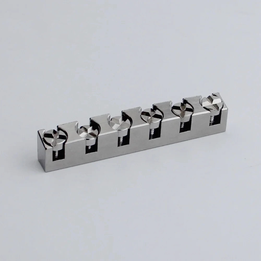 Guyker 42/43mm Guitar Nut Height Titanium Alloy Adjustable Nuts Replacement for LP SG Style Guitar