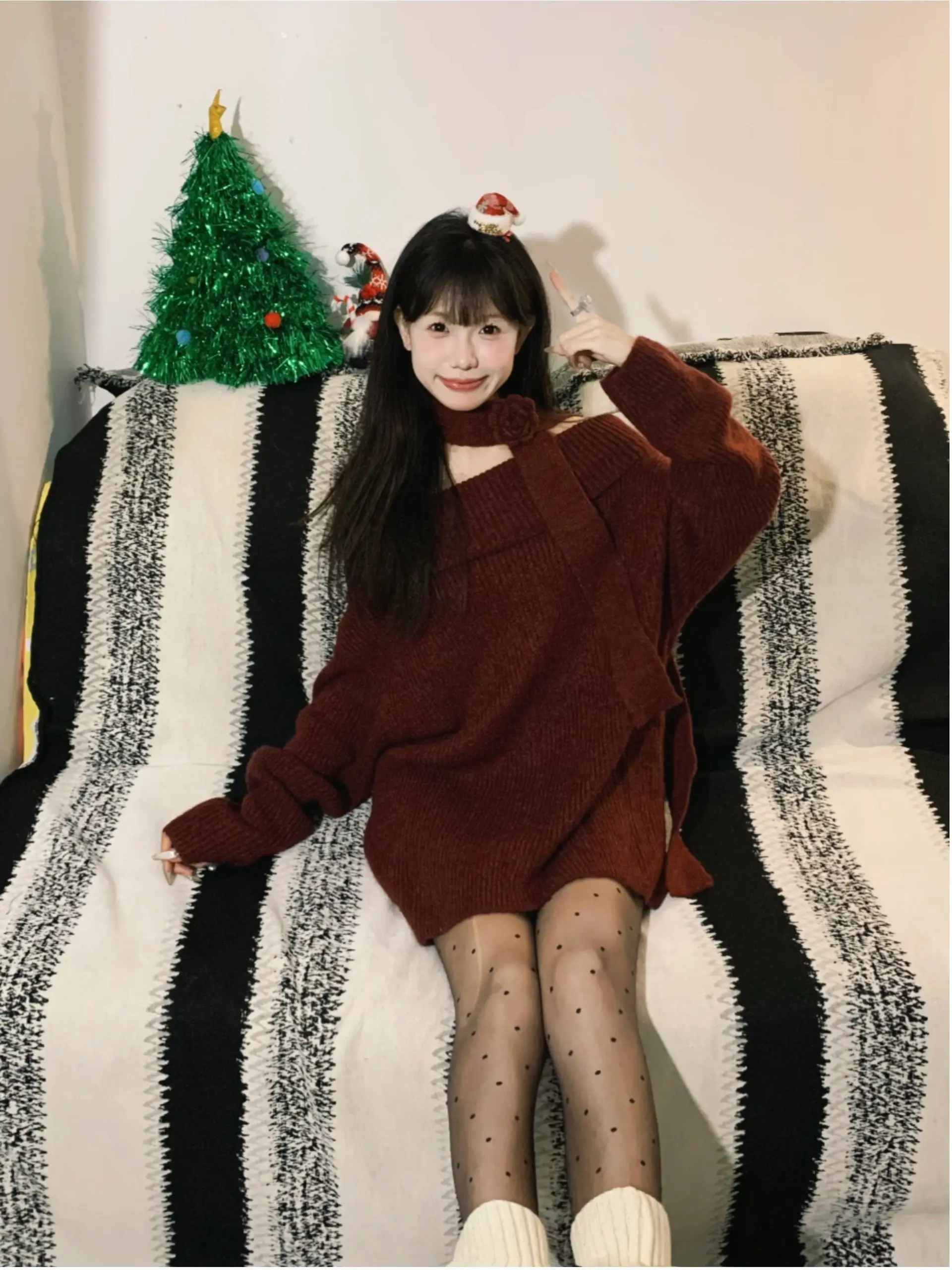 

Свитера Джемперы Пуловеры Женский Джемпер Водолазка Металлические ушки Концертный фестиваль Ежедневная рок-группа Альтернативная панк-субкультура