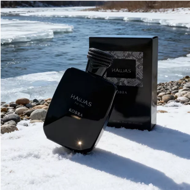 KOBRA men's perfume: herbal wood tone, 3.4FL. OZ capacity, niche high-end perfumeperfect gift