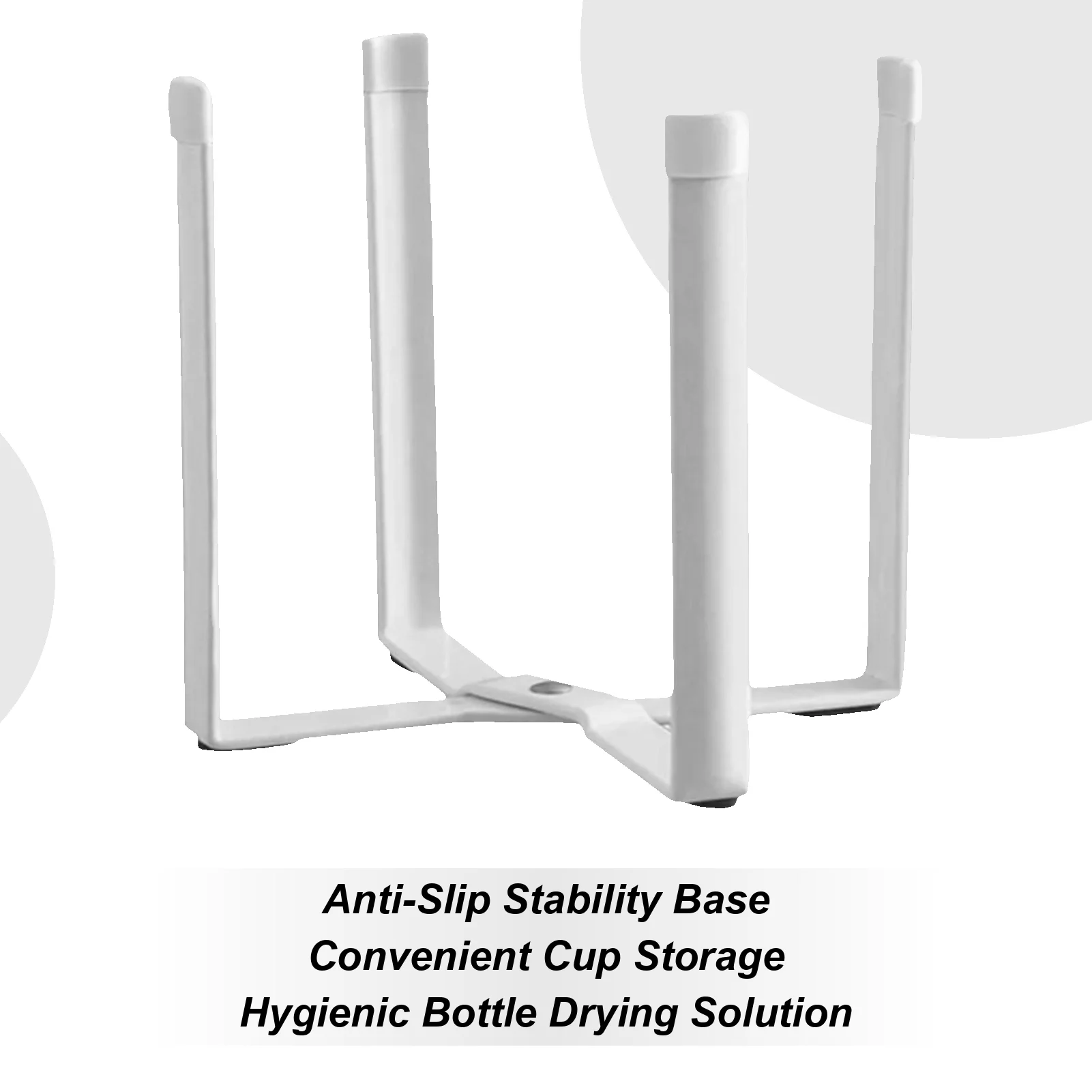 

Сушилка для бутылок, металлическая складная подставка для сушки чашек, настольная полка для мешков для мусора для дома, общежития, отеля, квартиры, бизнеса