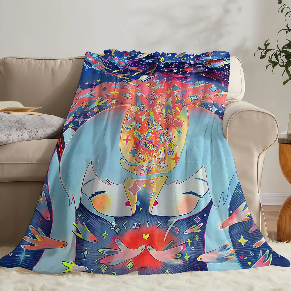 Japan Singer Kikuo Blanket Soft Warm And Thick Perfect For Bedroom Living Room Bed Sofa Camping Picnic Office Gift
