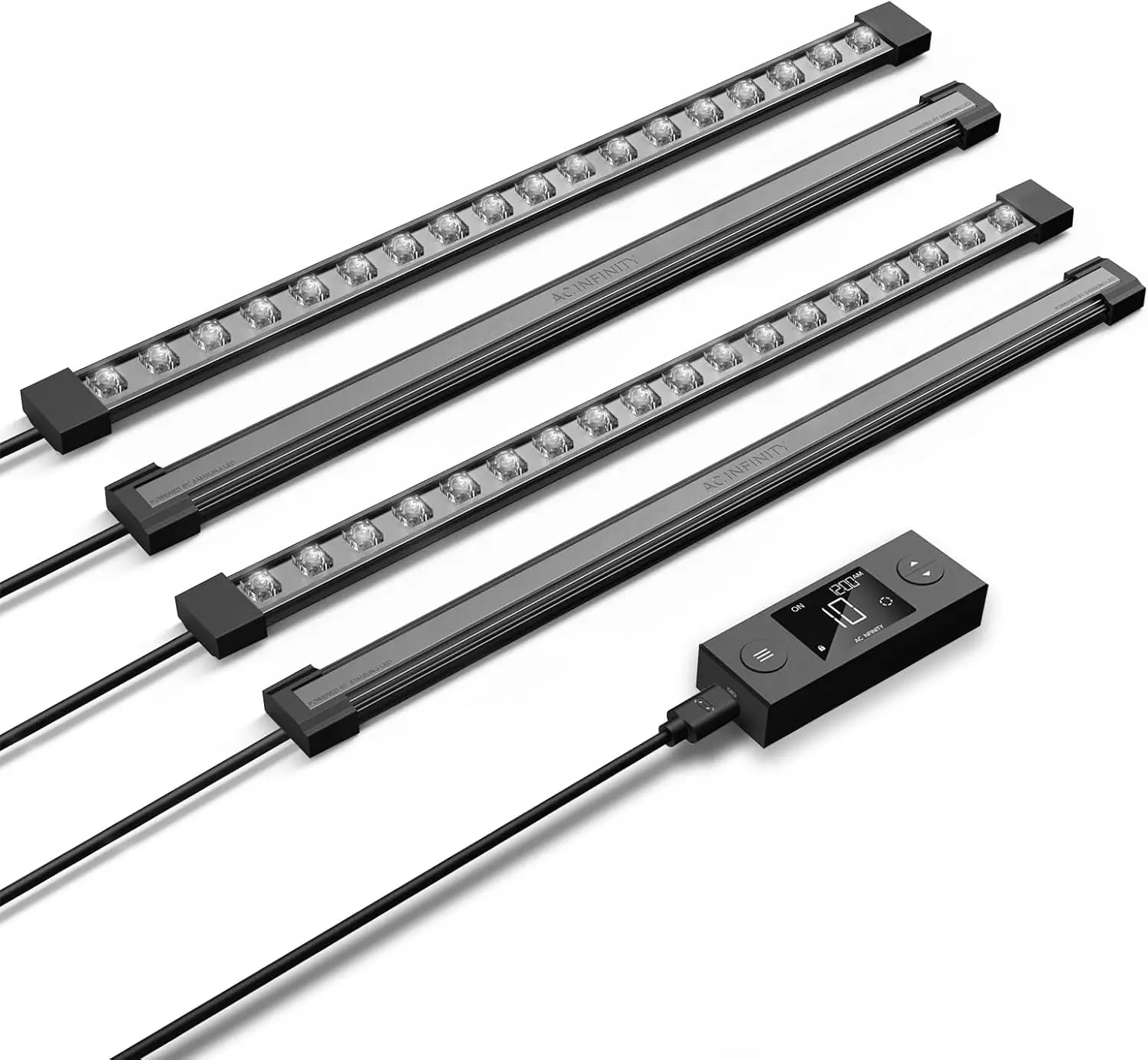 

Full Spectrum LED Grow Light Bars 16", Samsung Diodes, Digital Dimmer for Indoor Plants
