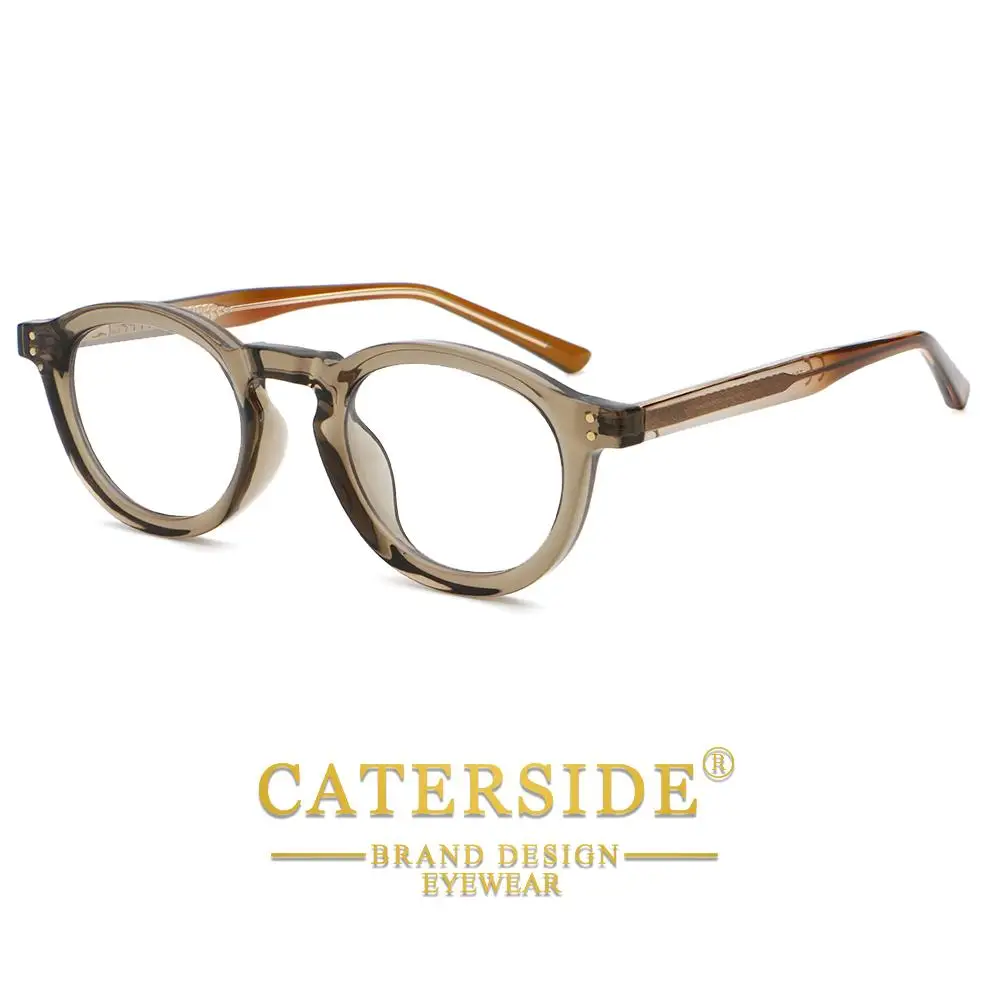 CATERSID Modische Herren-Quadratbrillenfassung Hochwertige Tr-90 Anti-Blaulicht-Brille Damen-Business-Festival-Geschenkbrille – Detail 5