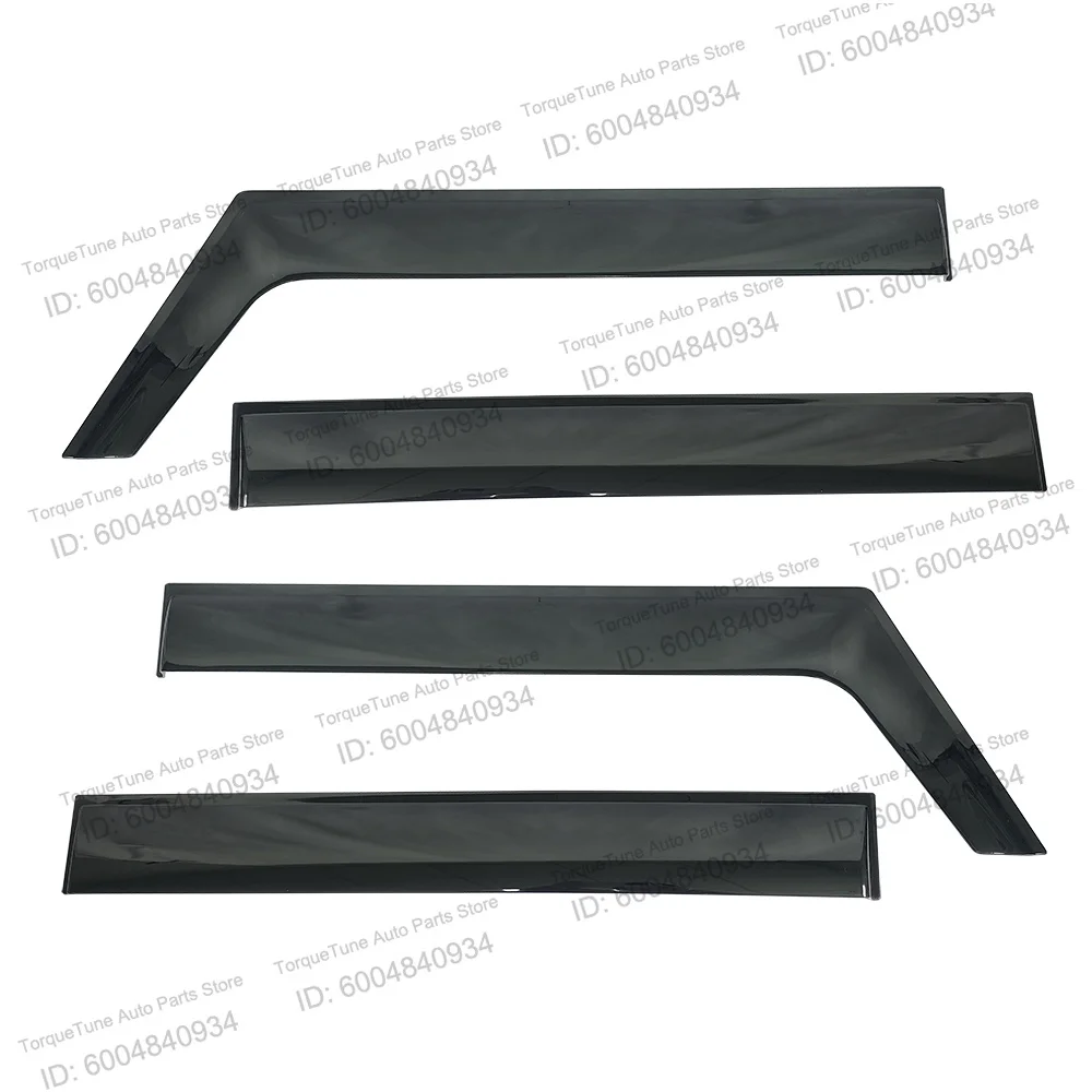 Direct Fit Premium Easy Installation Window Visor Wind Deflector For SUZUKI JIMNY Sierra XL 2023 5-Door Exterior Rain Shield