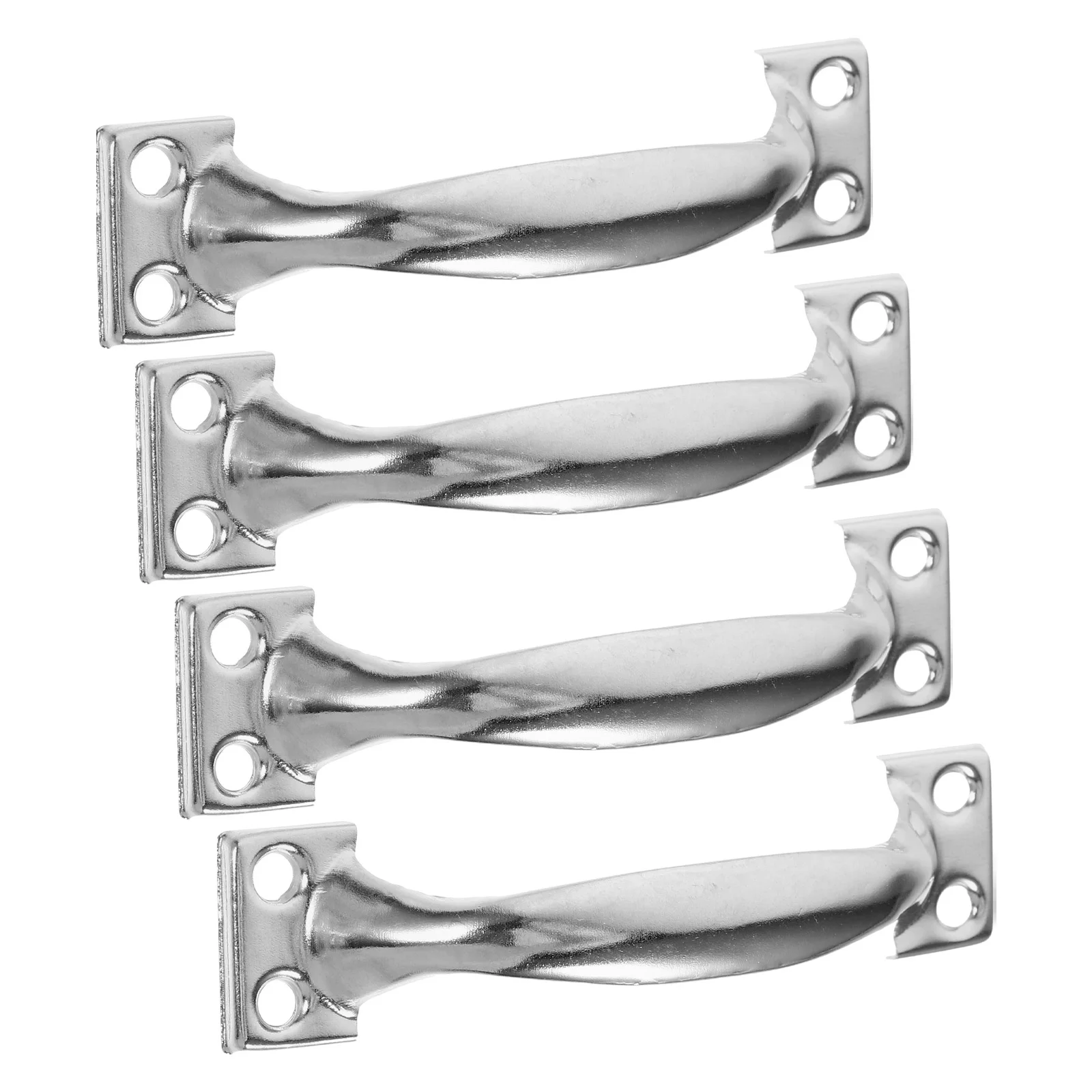 

4Pcs Bowknot Shaped Retro Drawer Pulls Vintage Iron Hardware Handles for Wooden Doors Drawers Home Use Wooden Drawer Knob