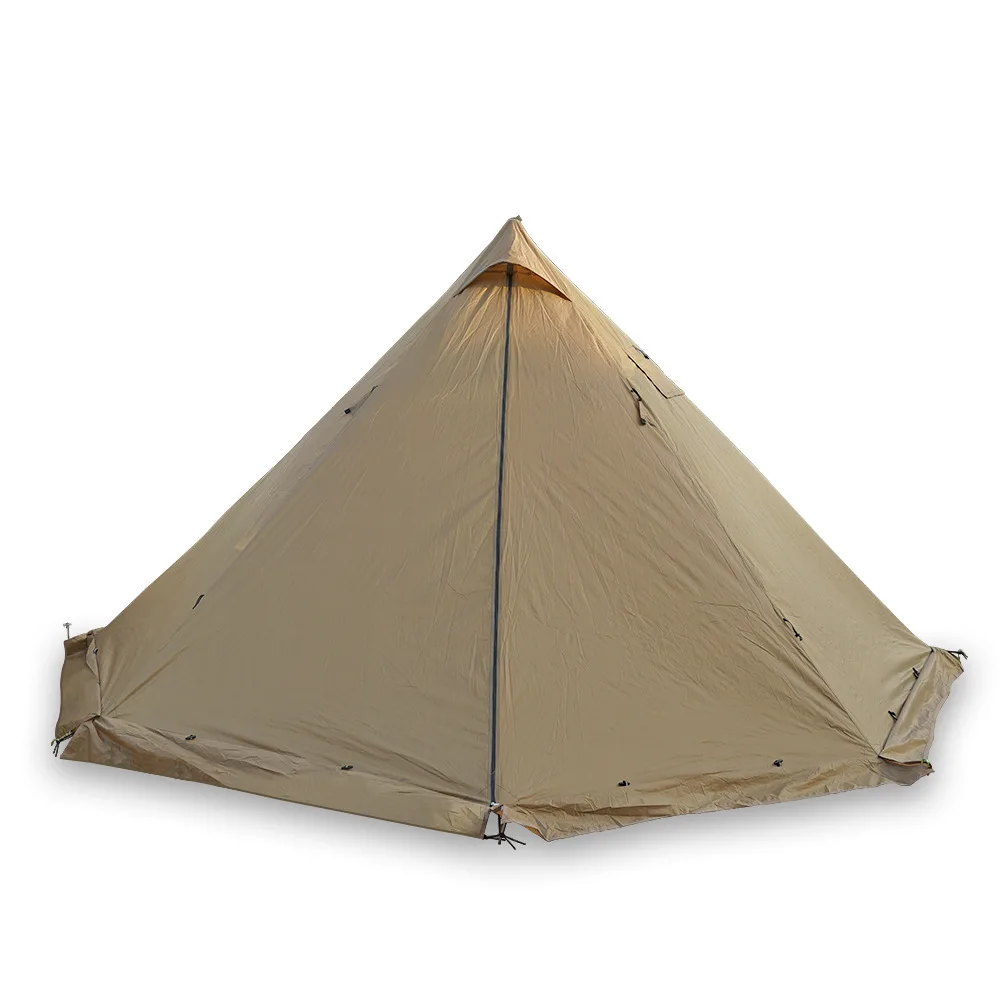 Winter Hot Tent Stove Jack Waterproof Windproof Outdoor Camping Cold Weather Shelter