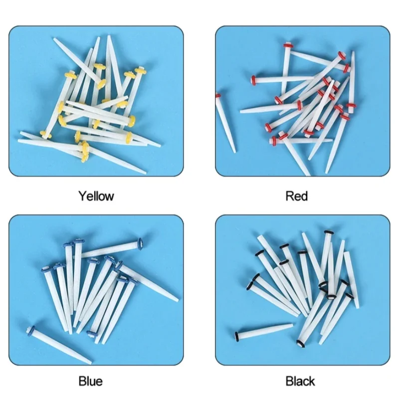 100pcs/bag Dental Quartz Fiber Post with Straight Screw Dental Fiber Resin Post for Root Canal Restoration Endodontic Tool view 4
