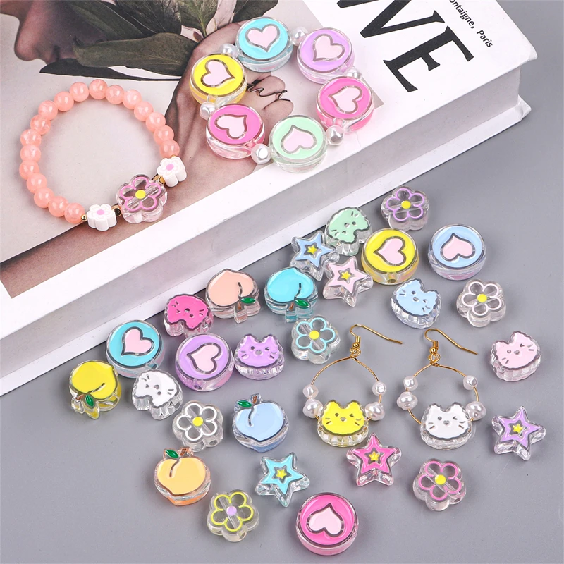 Random Mixed Candy Color Ename - Embellishment Crafts ulasan dan harga