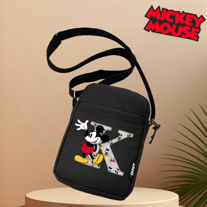 

Cute Mickey Mouse 26 A-Z Letters Women's Bag Mini Bags for Ladies Coin Purse Causal Bag Mobile Phone Bags Women's Handbag