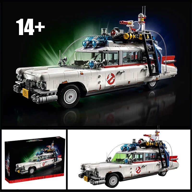 2025년 신제품 10274 엑토-1 자동차 모델 홈 장식 호환 10274 창의적인 차량 할로윈 크리스마스 선물