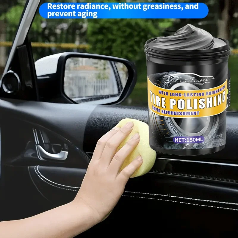 HUB Ceramic Glaze & Graphene Inside Job Car Interior Wax - 150g Fit for Dashboard, Seats & Central Control Panel, Anti-Aging