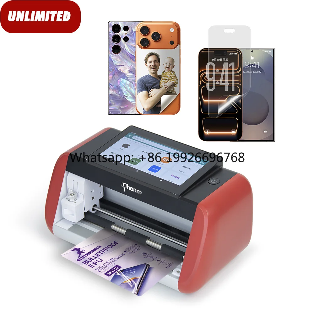Unlimited Unlocked 10 Inch Mobile Phone Sticker TPU EPU Hydrogel Film Screen Protector Cutting  for Phone Skin Printer