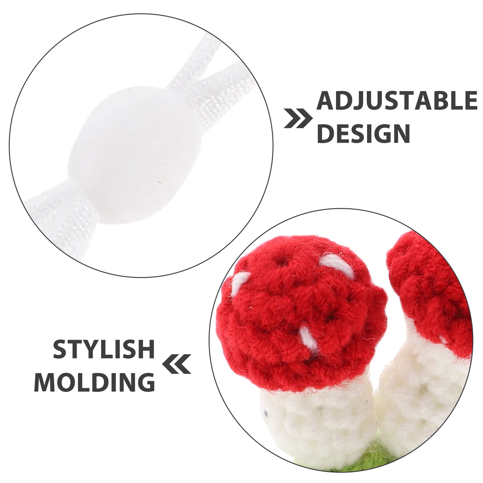 

Mushroom Hat Mini Tiny for Hamster Guinea Pig Miniature Hats Small Pet Animal Cute Animals
