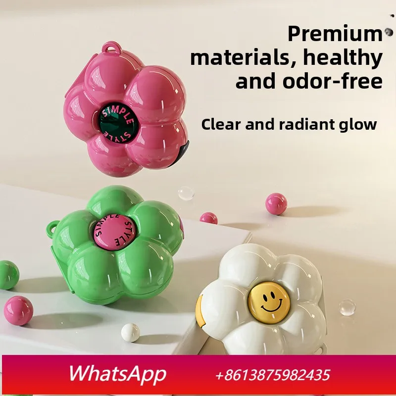 

Портативная упаковочная коробка Yjq 2pcs dopamine flower, для ежедневного использования, миниатюрный герметичный контейнер для хранения.