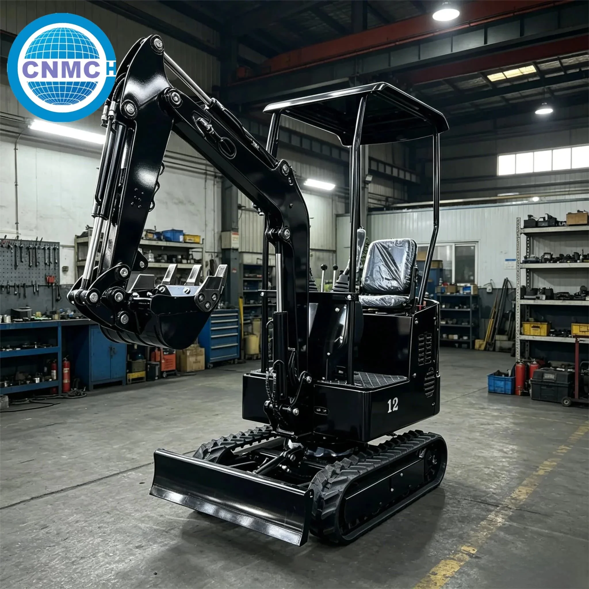 1.2 Tons Crawler Mini Excavator Briggs & Stratton Excavator Digger EPA CE Certification Compact Excavator Garden Farm Use