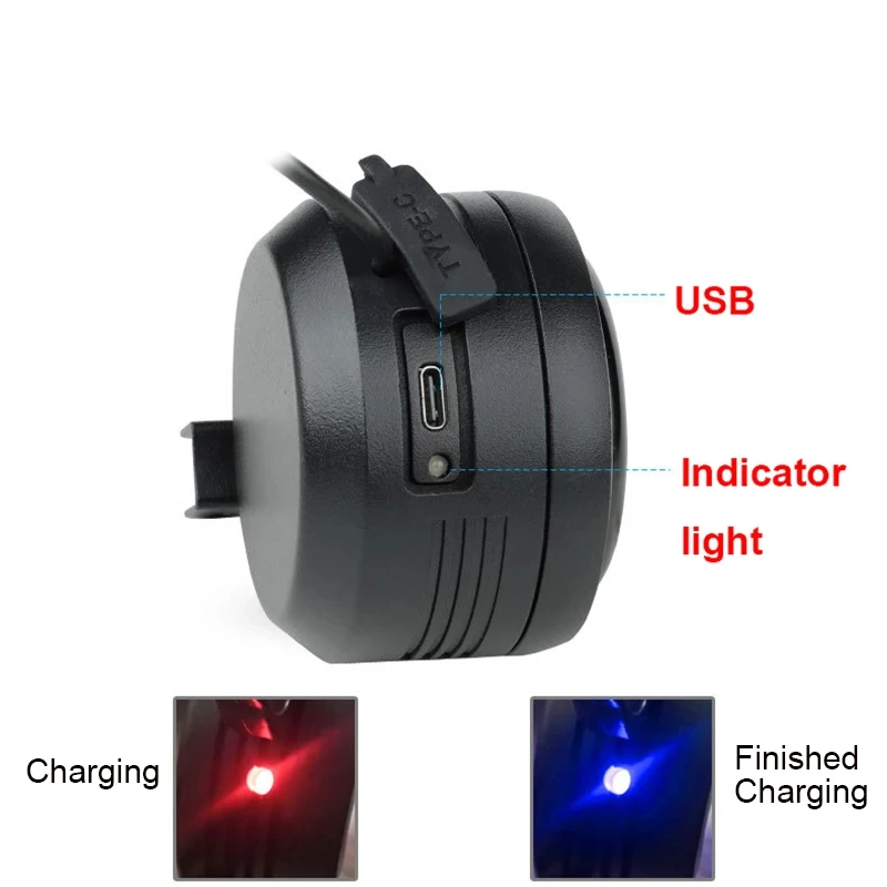 NowAct 125db USB Charge Bicycle Electric Bell Cycle Motorcycle Scooter Trumpet Horn Very Big Sound