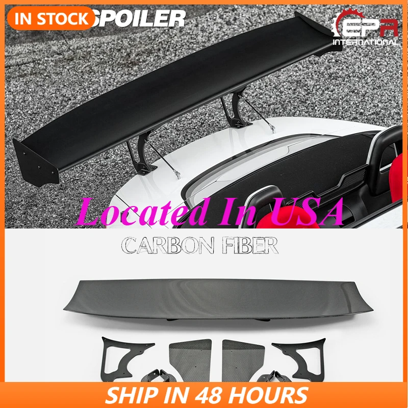 

For Mazda MX5 ND5RC Miata Roadster ROB Style Rear Carbon Fiber GT Spoiler Tuning Parts For MX5 Miata Carbon Rear Trunk Wing