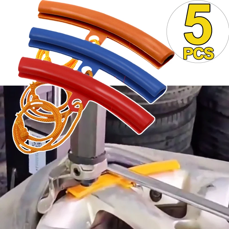 Car Motorcycle Wheel Guard Rim Protectors Red Bicycle Car Wheel Rim Protector Tyre Changer Guard Tire Change Protection Tool