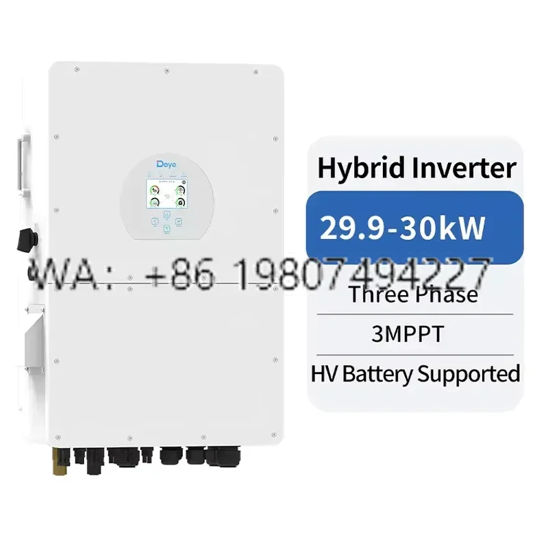 for Deye Hybrid Inverter SUN-25-30K-SG02HP3-EU-AM3 29.9kw 30kw 3 Phase Hybrid Inverter 30kw